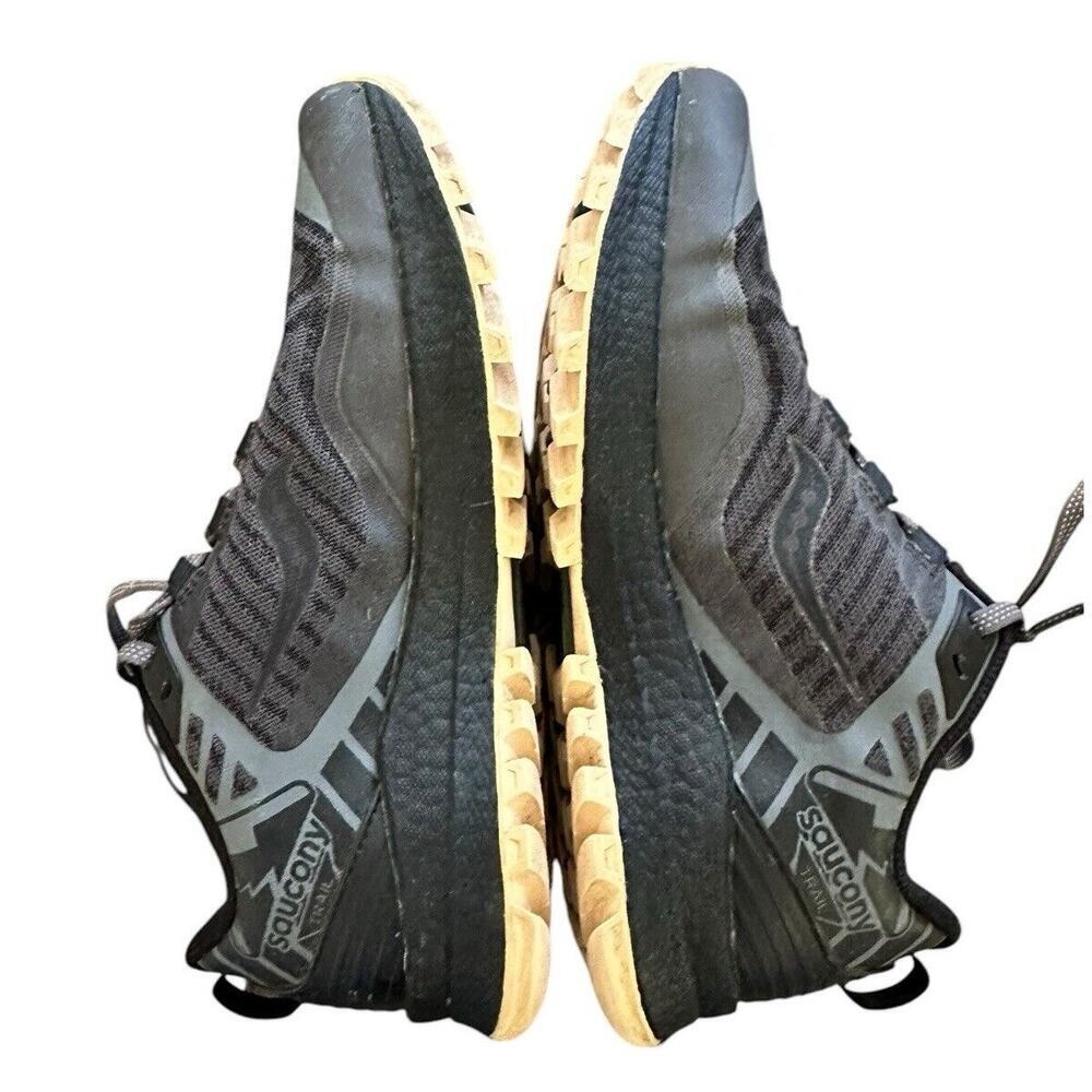 Saucony Xodus 11 Womens Running Shoes Gray Black Trail Hiking Sneakers Size 7.5 - Picture 6 of 11
